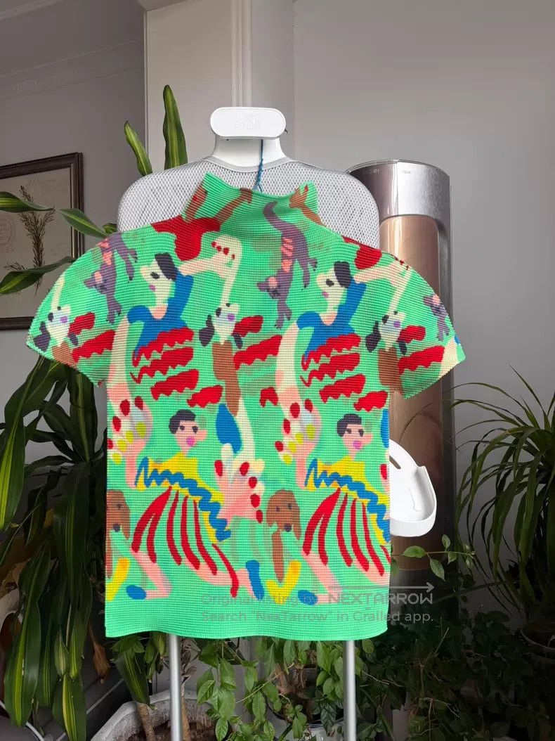 Issey Miyake Issey Miyake size:one size Green short-sleeve Size XXS / US 00 / IT 34 - 1 Thumbnail