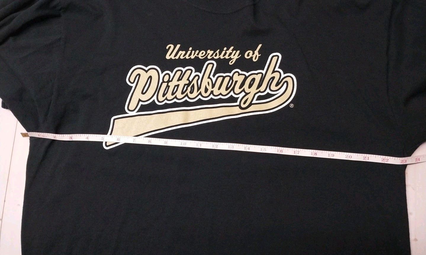 Jerzees University Of Pittsburgh School T Shirt Size XL Size US XL / EU 56 / 4 - 5 Thumbnail