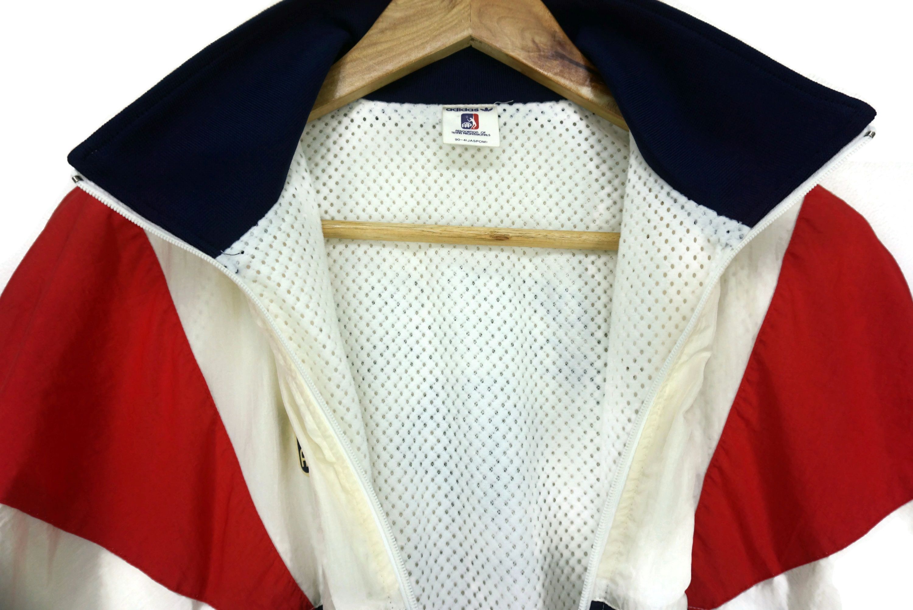 Adidas Vintage ATP Jacket Tennis Professionals Windbreaker Size US S / EU 44-46 / 1 - 12 Thumbnail