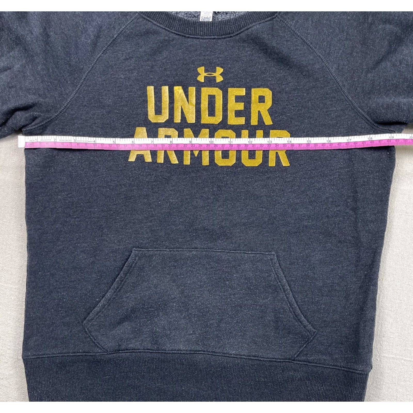 Under Armour Under Armour Women’s M Crewneck Sweatshirt ColdGear Gray Pullover Activewear Shirt Sweatshirt Logo Redundant? No. Size M / US 6-8 / IT 42-44 - 4 Thumbnail