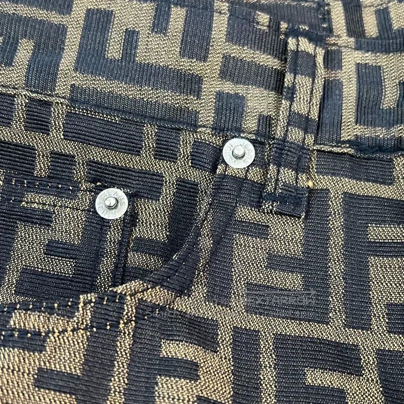 Fendi Fendi Monogram trousers Size 26" / US 2 / IT 38 - 3 Thumbnail