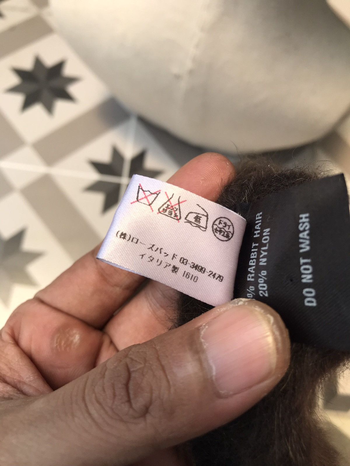 Japanese Brand RABBITS FUR HAIR BARETTA FLAT CAP NEWSBOY IVY Size ONE SIZE - 10 Thumbnail