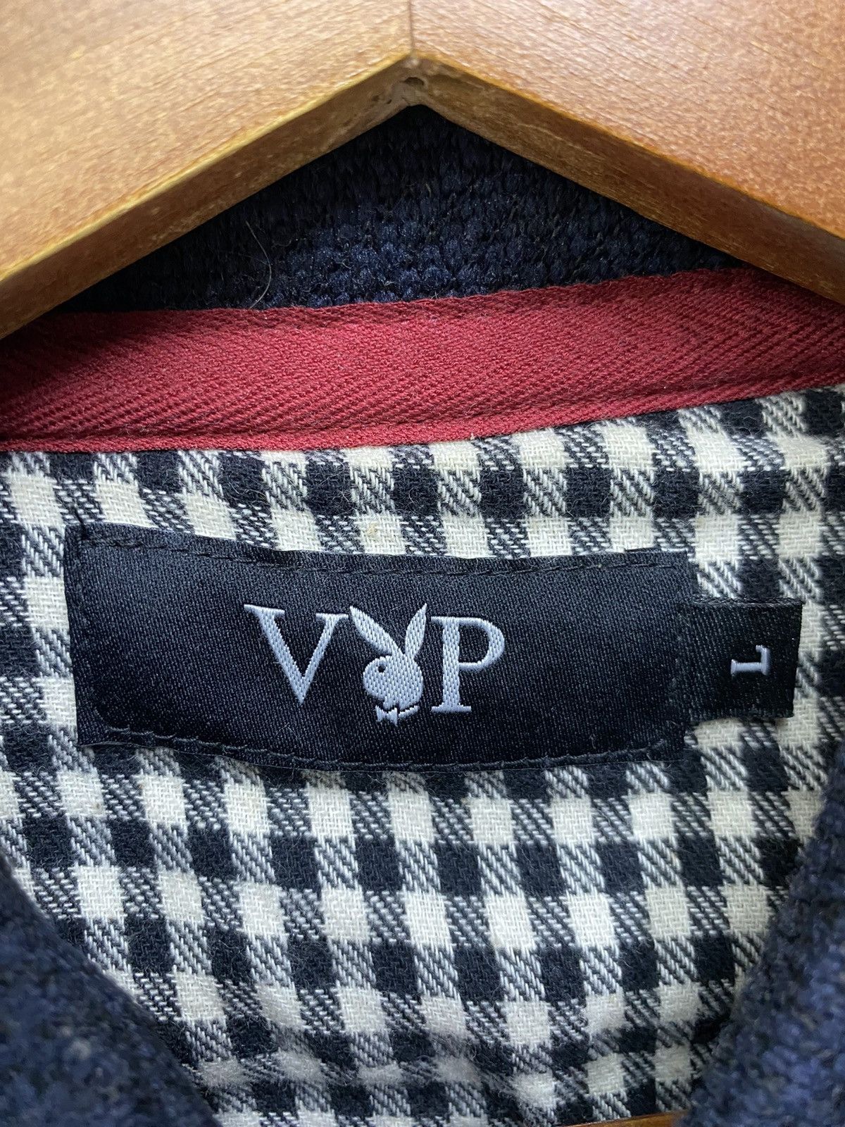 Playboy Playboy VIP Button Up Polyester Jacket Double Pocket Size L Size US L / EU 52-54 / 3 - 8 Thumbnail