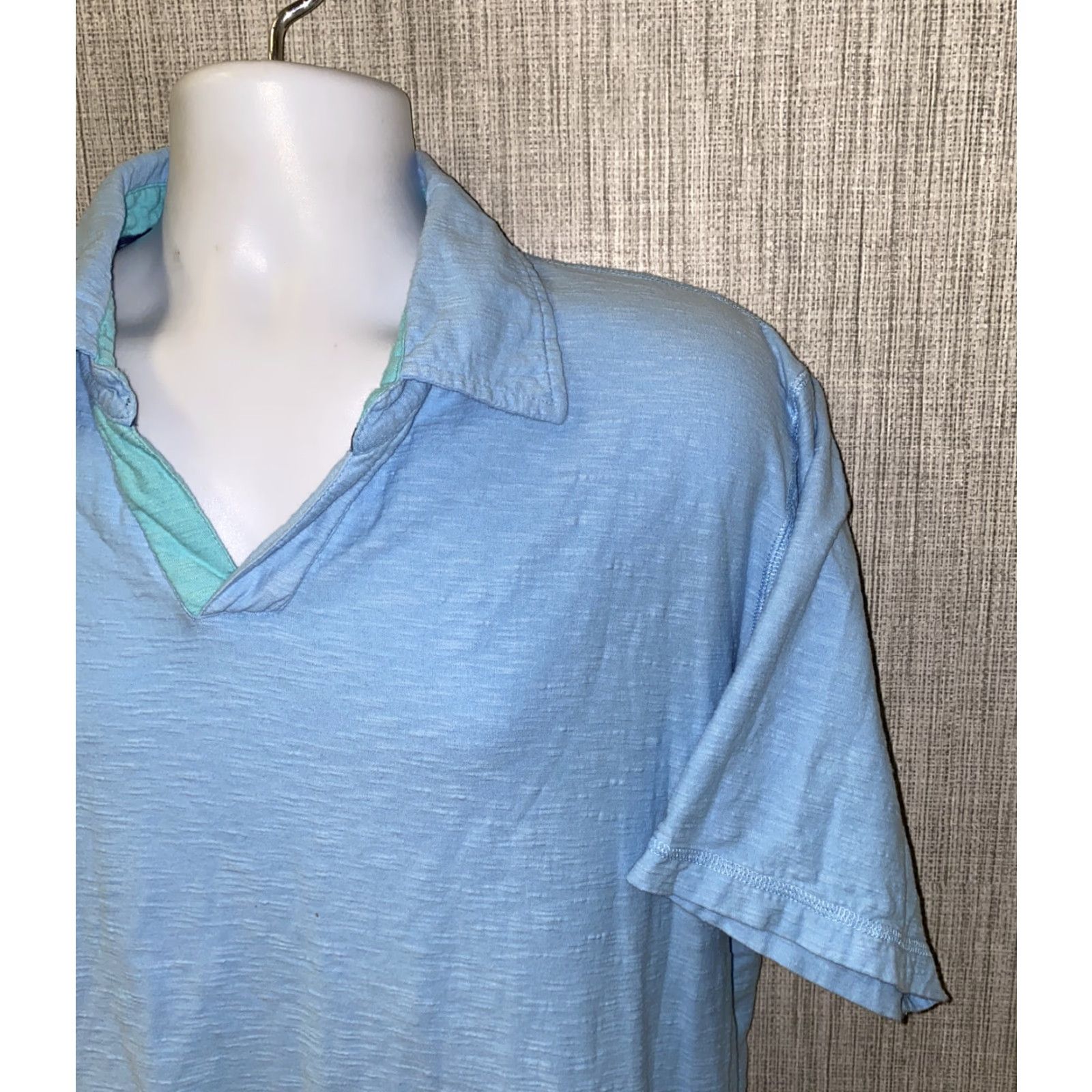Nat Nast Nat Nast Mens Polo Shirt Blue Short Sleeve Golf Size L Size US L / EU 52-54 / 3 - 2 Thumbnail