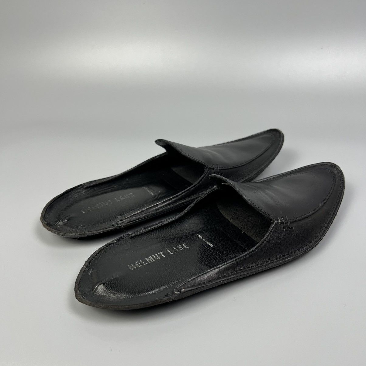 Helmut Lang Helmut Lang - Leather Flat Sandals Size US 6 / IT 36 - 4 Thumbnail
