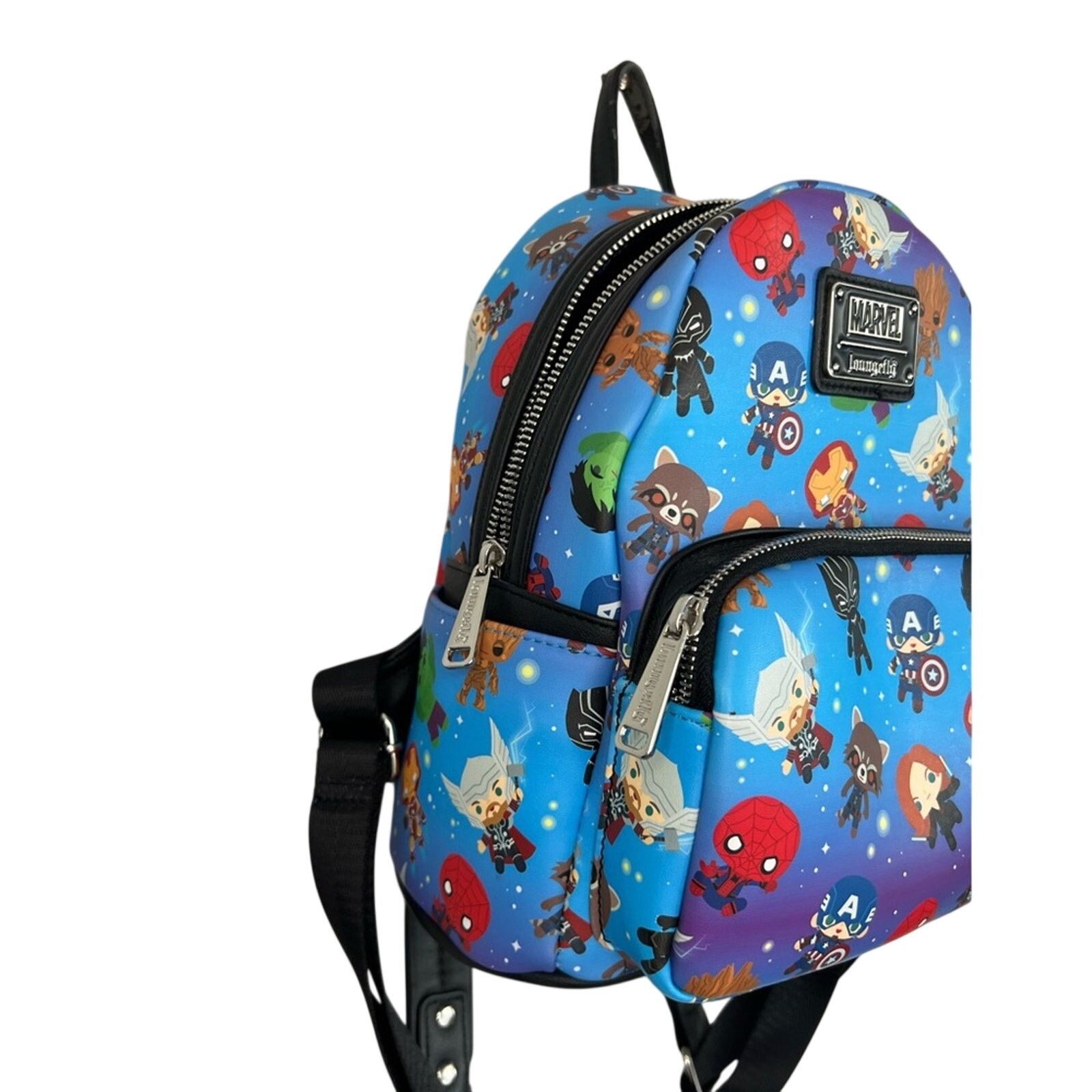 Marvel Comics Disney Loungefly Marvel Avengers Mini Backpack Size ONE SIZE - 4 Thumbnail