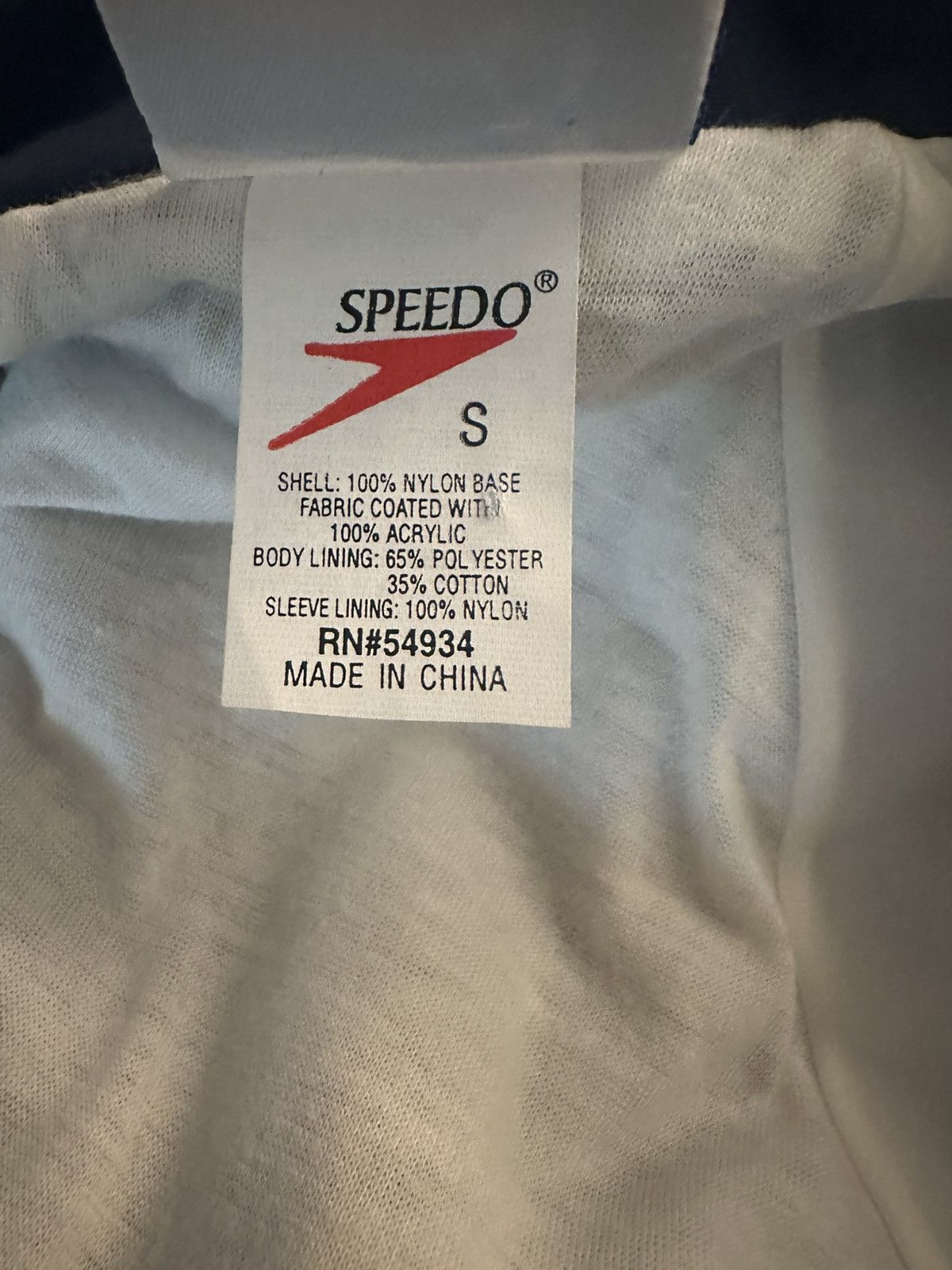 Speedo USA Swimming Speedo Brand Jacket Size Men’s Small Size US S / EU 44-46 / 1 - 6 Thumbnail