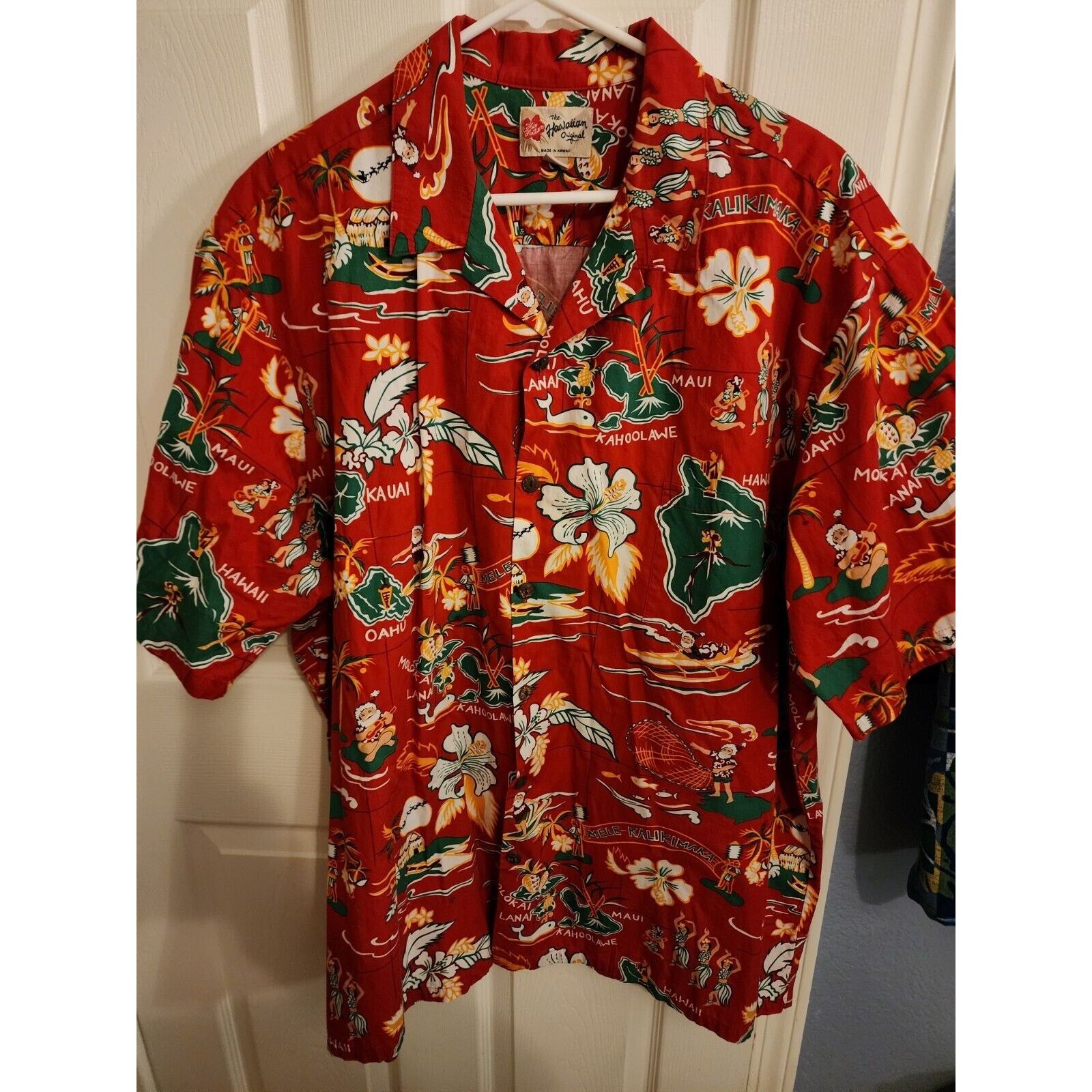Hilo Hattie Vth Mens 3xl HILO HATTIE MELE KALIKIMAKA Christmas Shirt Size US XXL / EU 58 / 5 - 1 Thumbnail