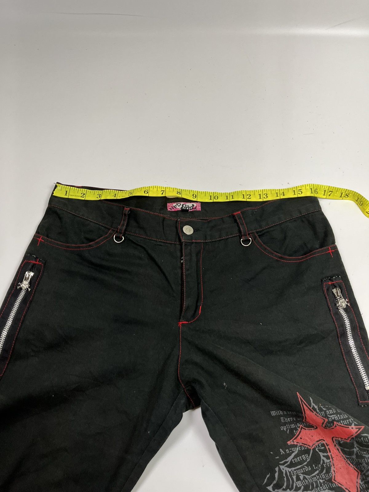 Hysteric Glamour × If Six Was Nine × Japanese Brand Japanese vintage Flared Mad Punk gothic Size US 30 / EU 46 - 18 Thumbnail
