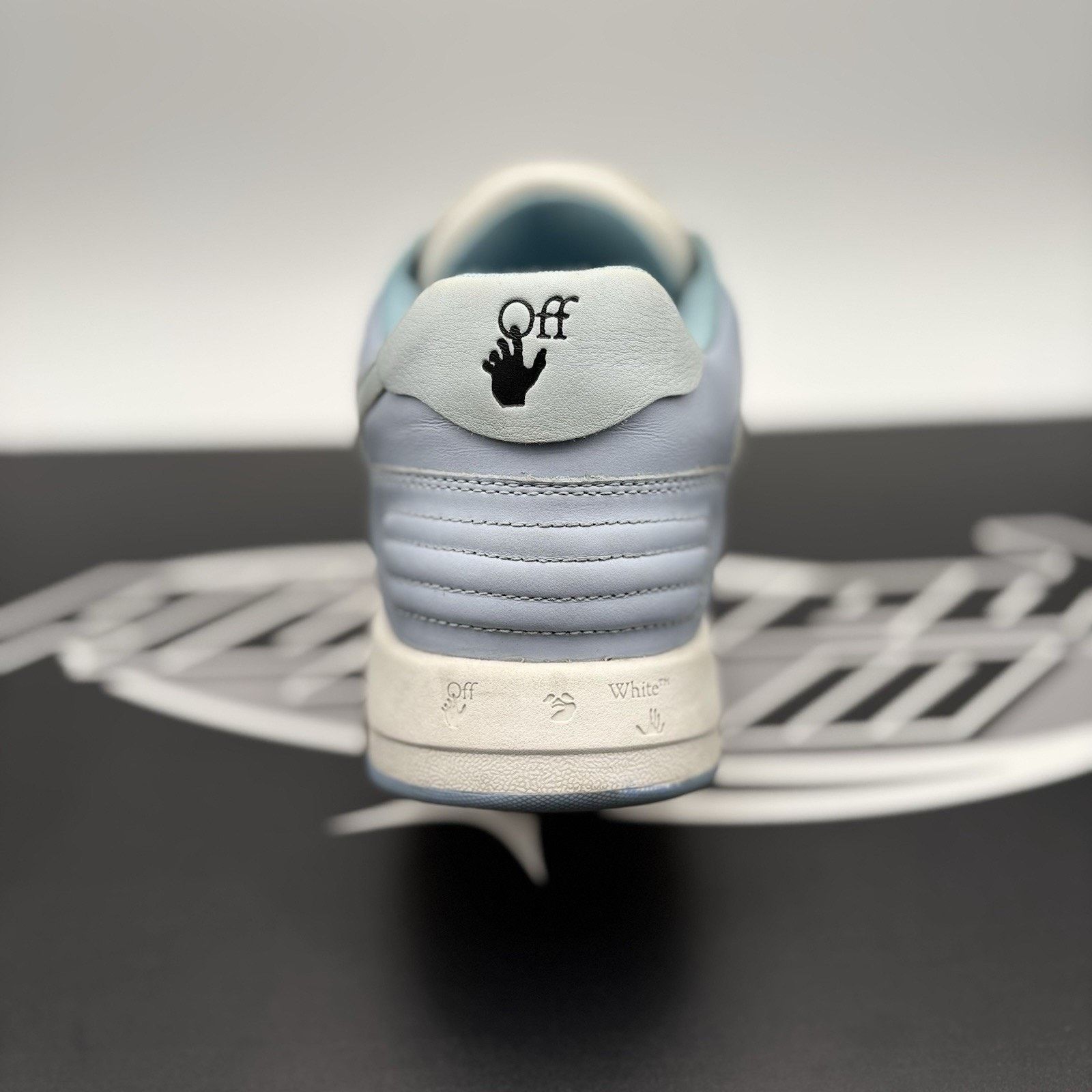 Off-White Off-White Out of Office Low ' Light Blue ' | GOOD CONDITION! Size US 11 / EU 44 - 12 Thumbnail