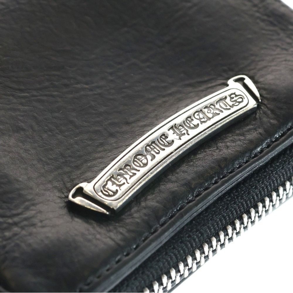 Chrome Hearts Chrome Hearts Square Zip Bill Wallet Black Size ONE SIZE - 4 Thumbnail
