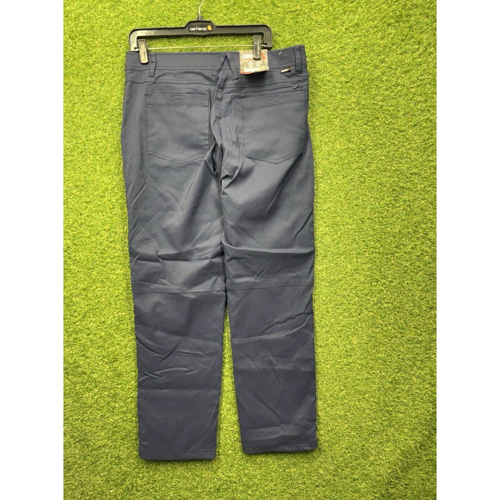 Vintage Gerry Pants Mens 34x32 Blue Outdoor Hiking Travel NWT Fleece Lined Size US 34 / EU 50 - 2 Thumbnail