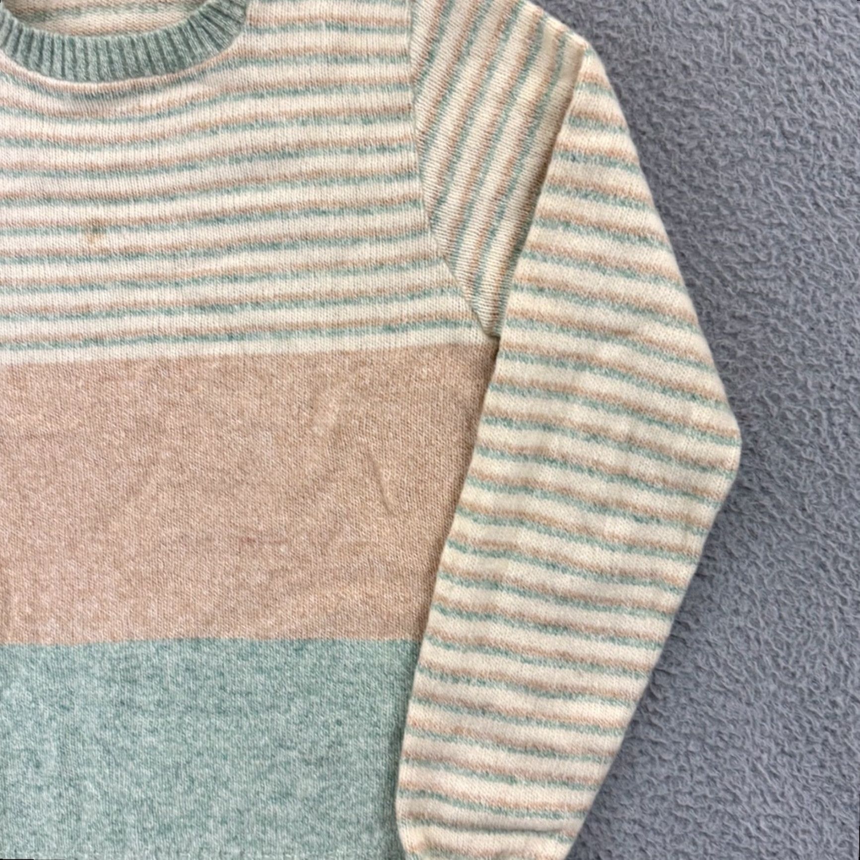 Vintage VINTAGE Claude By Brentwood Sweater Men Medium Striped Wool Blend 70s Retro Knit Size US M / EU 48-50 / 2 - 5 Thumbnail