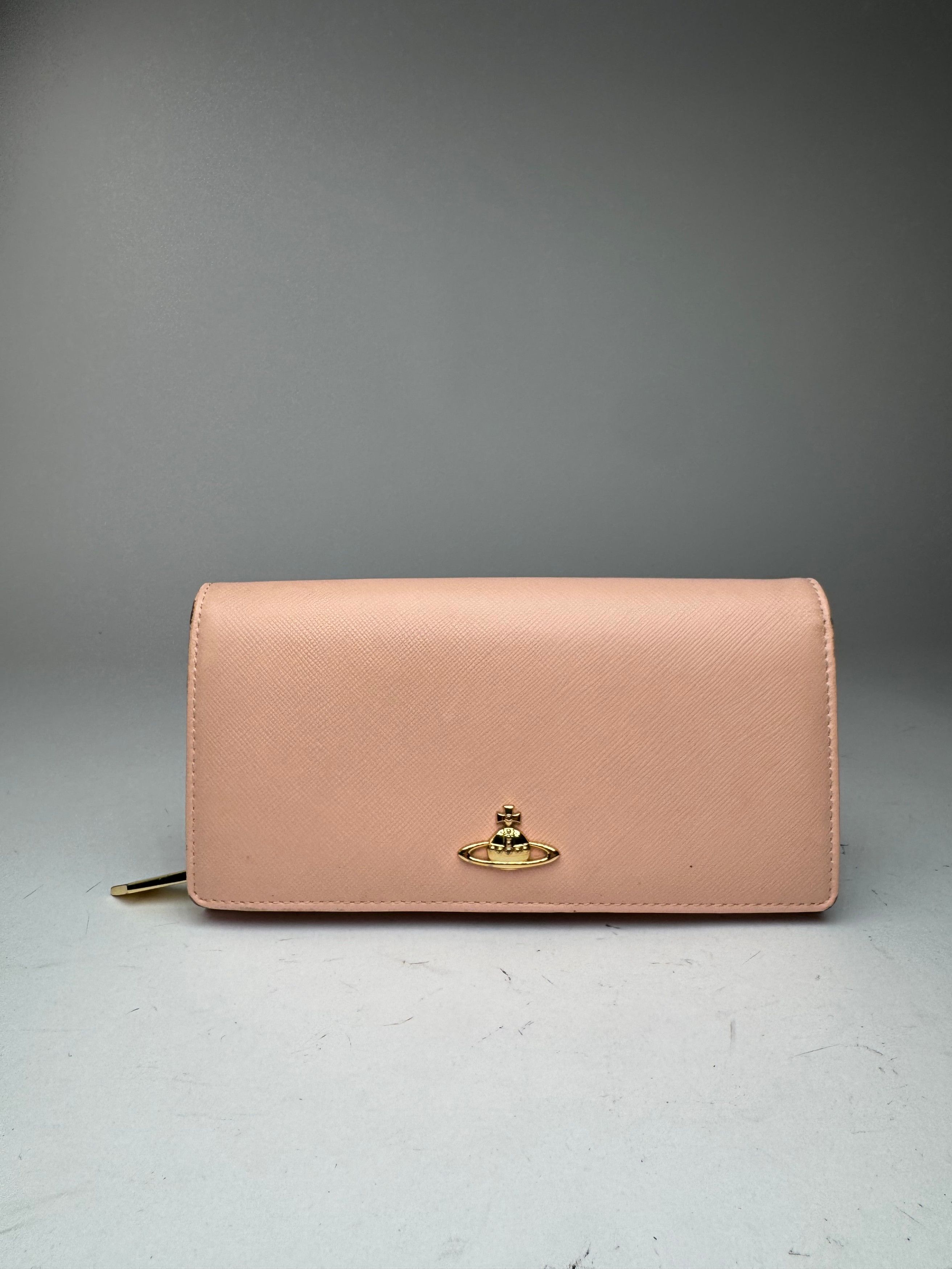 Vivienne Westwood Vintage Leather wallet pink Size ONE SIZE - 1 Thumbnail