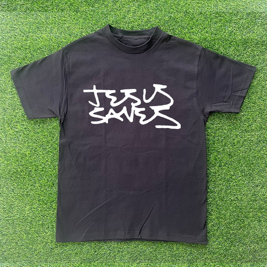 Vintage JESUS SAVES TSHIRT Size US S / EU 44-46 / 1 - 1 Preview