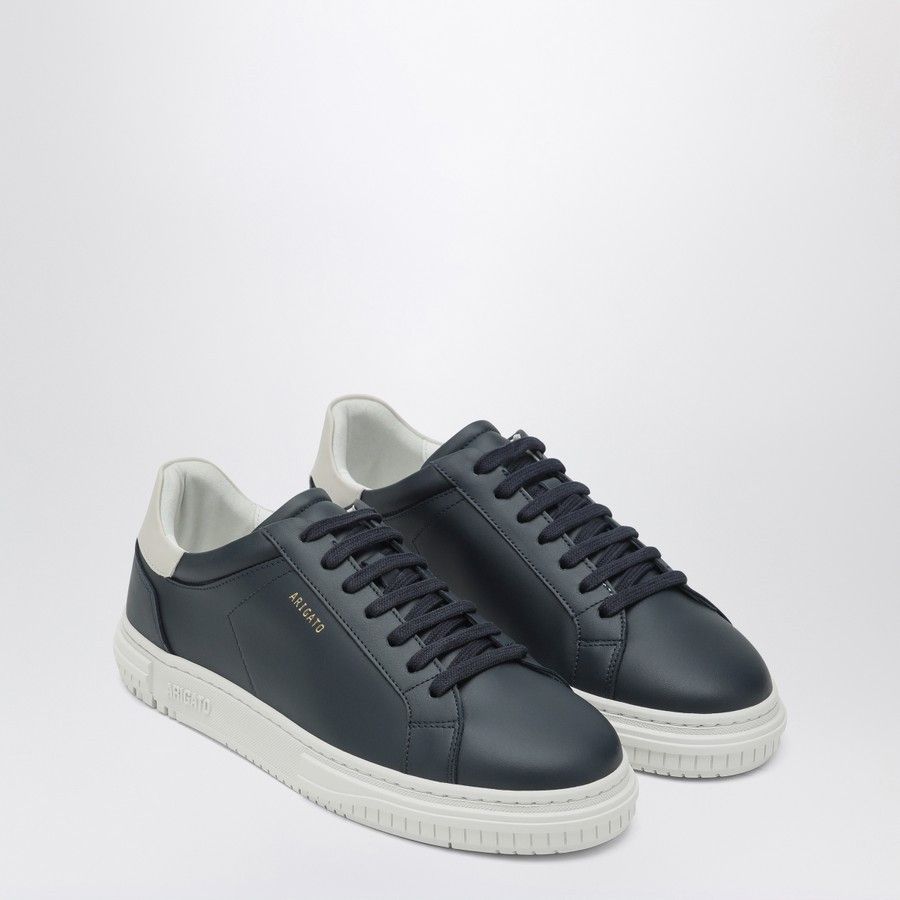 Axel Arigato o1d2blof0725 Logo Low-Top Sneakers in Dark Blue/White Size US 10 / EU 43 - 2 Thumbnail