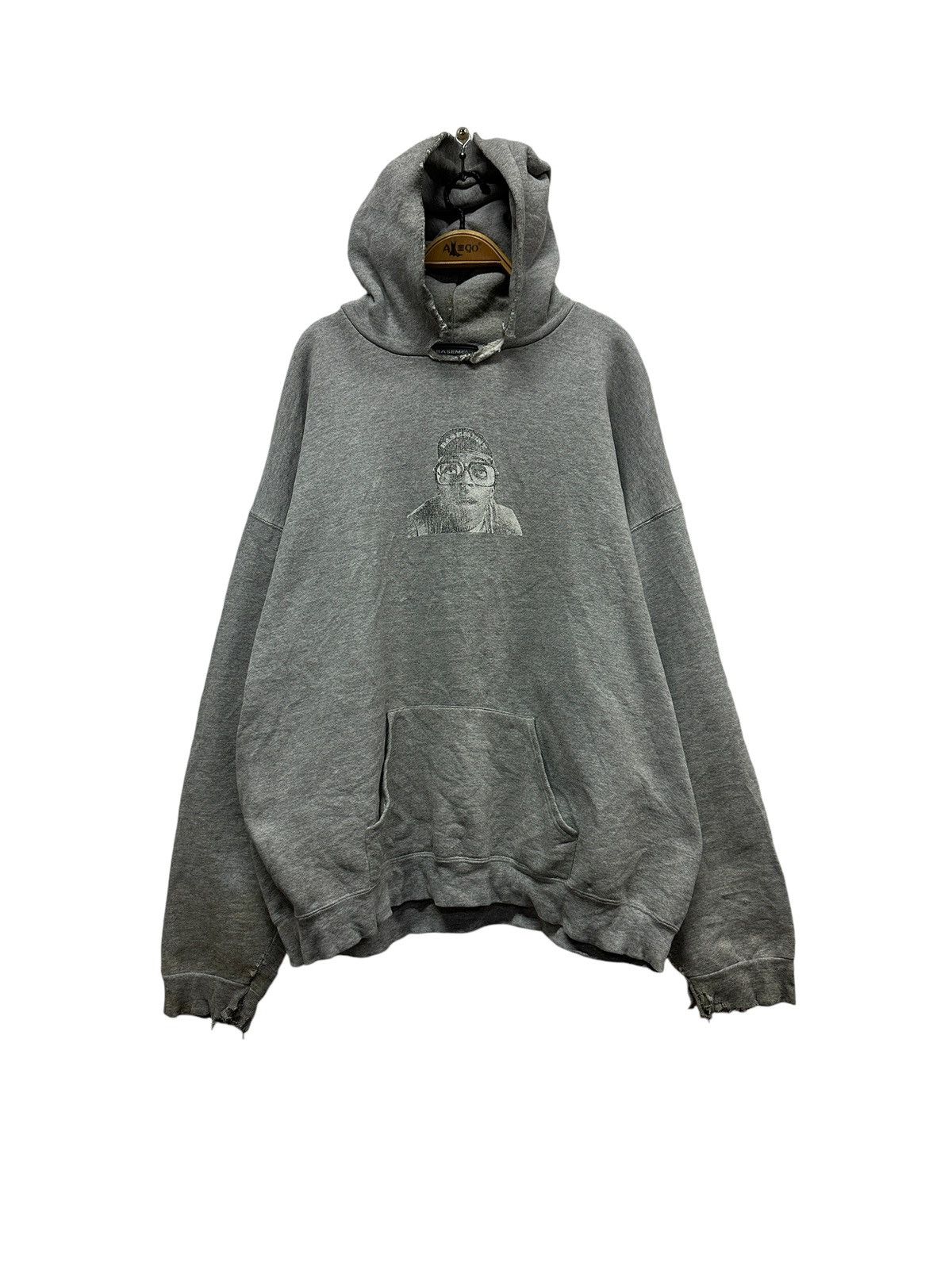 The Basement 💥Thrashed Vintage Basement Spike Lee Hoodie Size US XL / EU 56 / 4 - 1 Thumbnail