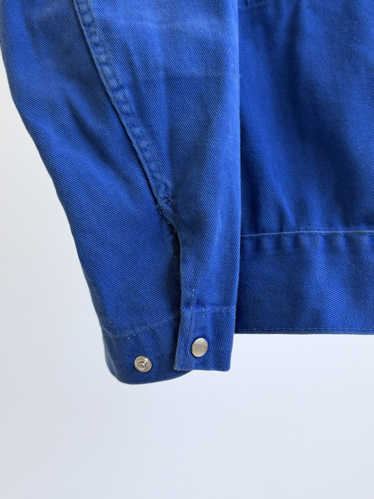 Le Laboureur Vintage 80s French Workwear Sanfor Chore Jacket Size US M / EU 48-50 / 2 - 7 Thumbnail