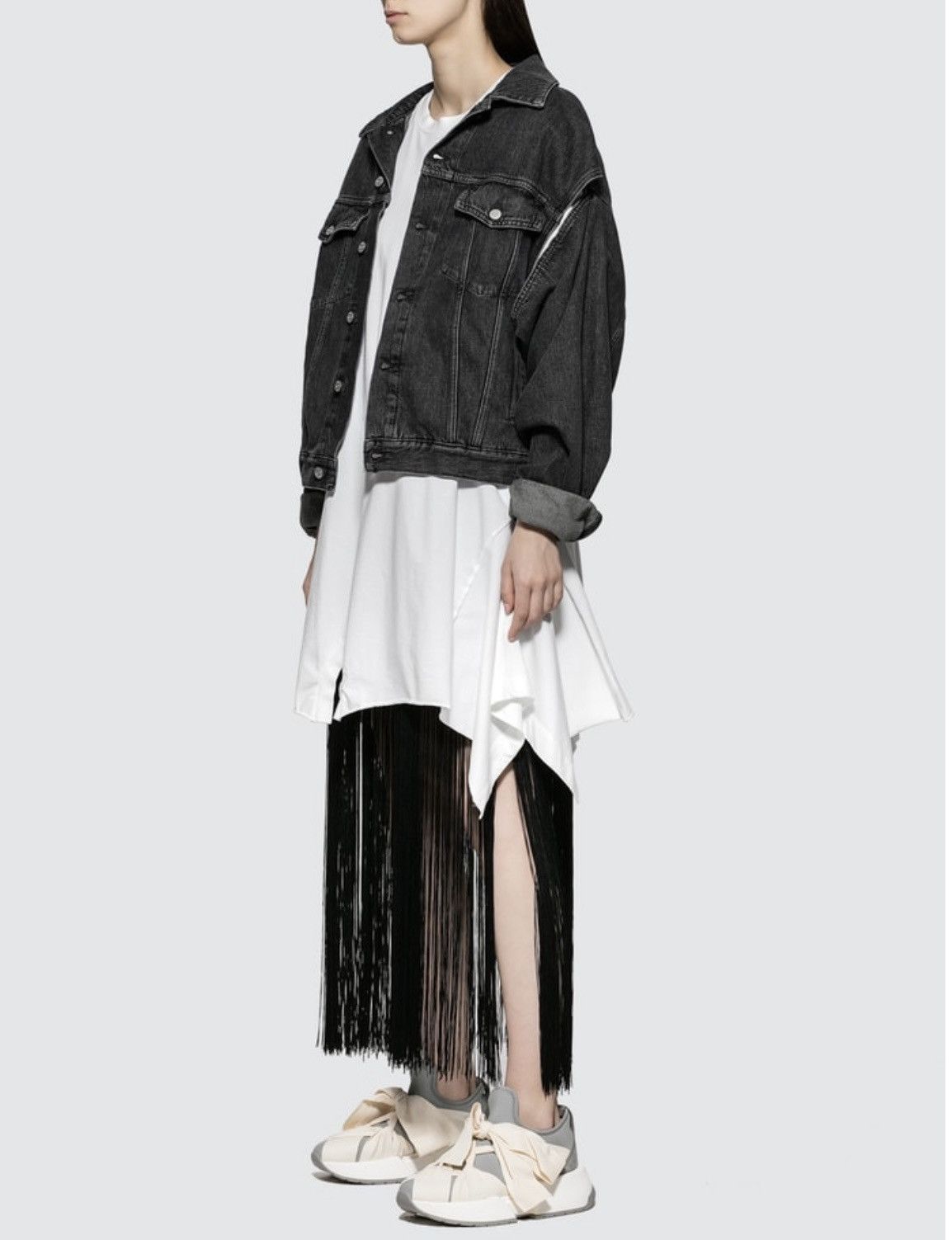 Maison Margiela Maison Margiela upside down double Tee dress Size S / US 4 / IT 40 - 11 Thumbnail