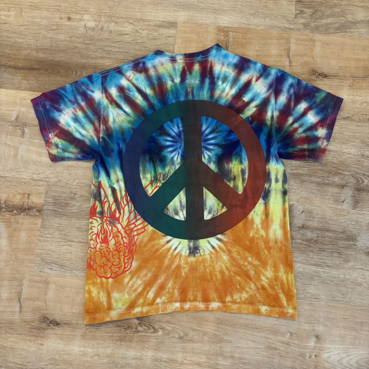 Gallery Dept. Gallery Dept Tie Dye Freak Show Tee Shirt Size Small Size US S / EU 44-46 / 1 - 2 Thumbnail