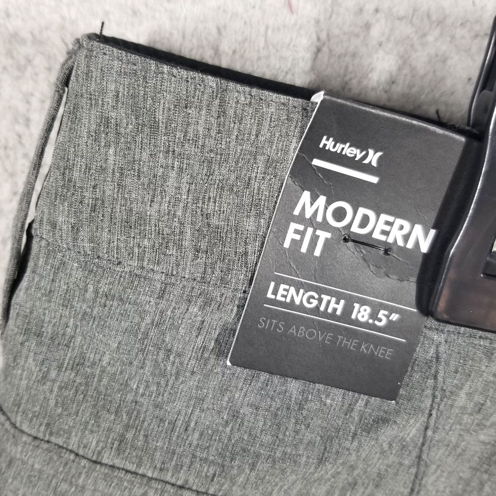 Hurley Hurley Phantom Shorts Mens 30 Gray Modern Fit 18.5 Inch Hybrid Stretch Shirt? Size US 30 / EU 46 - 5 Thumbnail