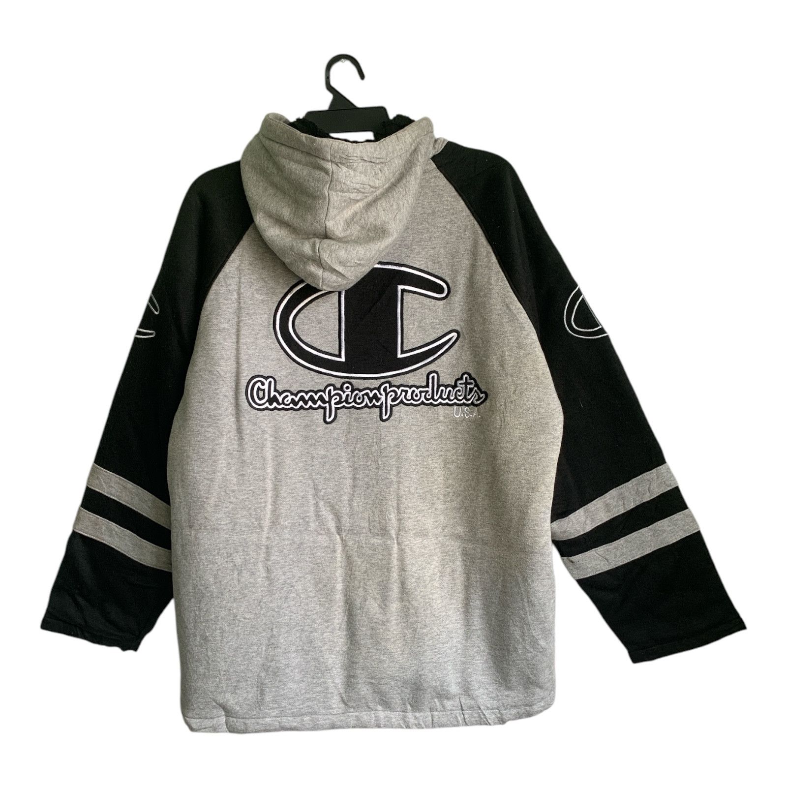 Champion × Vintage Rare Design Vintage Champion Products Big Logo Sweater Size US L / EU 52-54 / 3 - 2 Thumbnail
