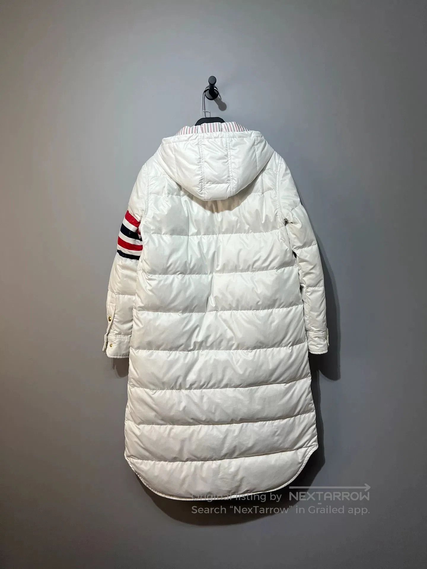 Thom Browne Thom Browne White Long Down Coat. Size US XL / EU 56 / 4 - 3 Thumbnail
