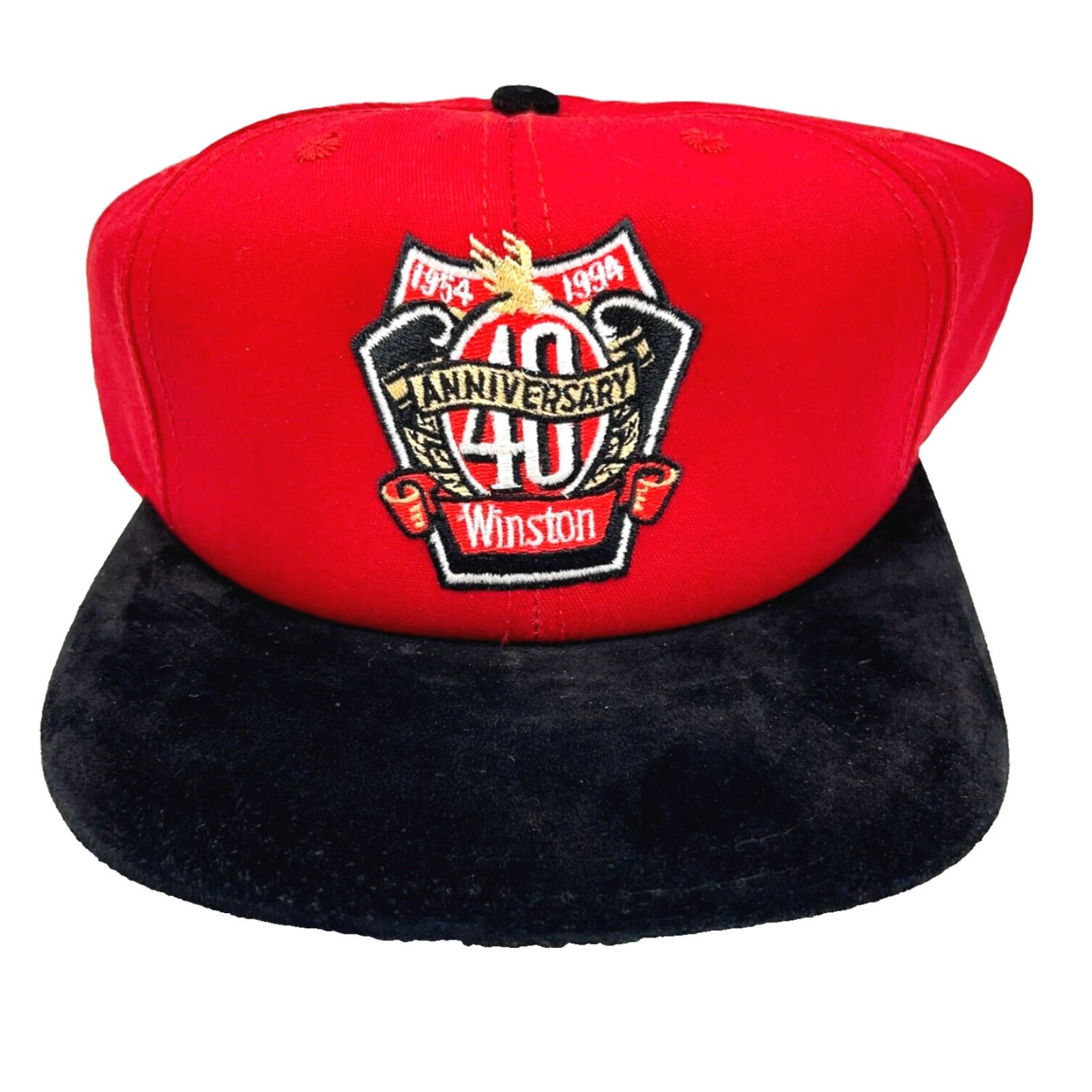 Vintage VINTAGE Stylemaster Hat Cap Snapback Red 90s 80s American Classic Retro Advertising Adjustable Lightweight Cotton Twill Mens Cap Snapback Size ONE SIZE - 2 Thumbnail