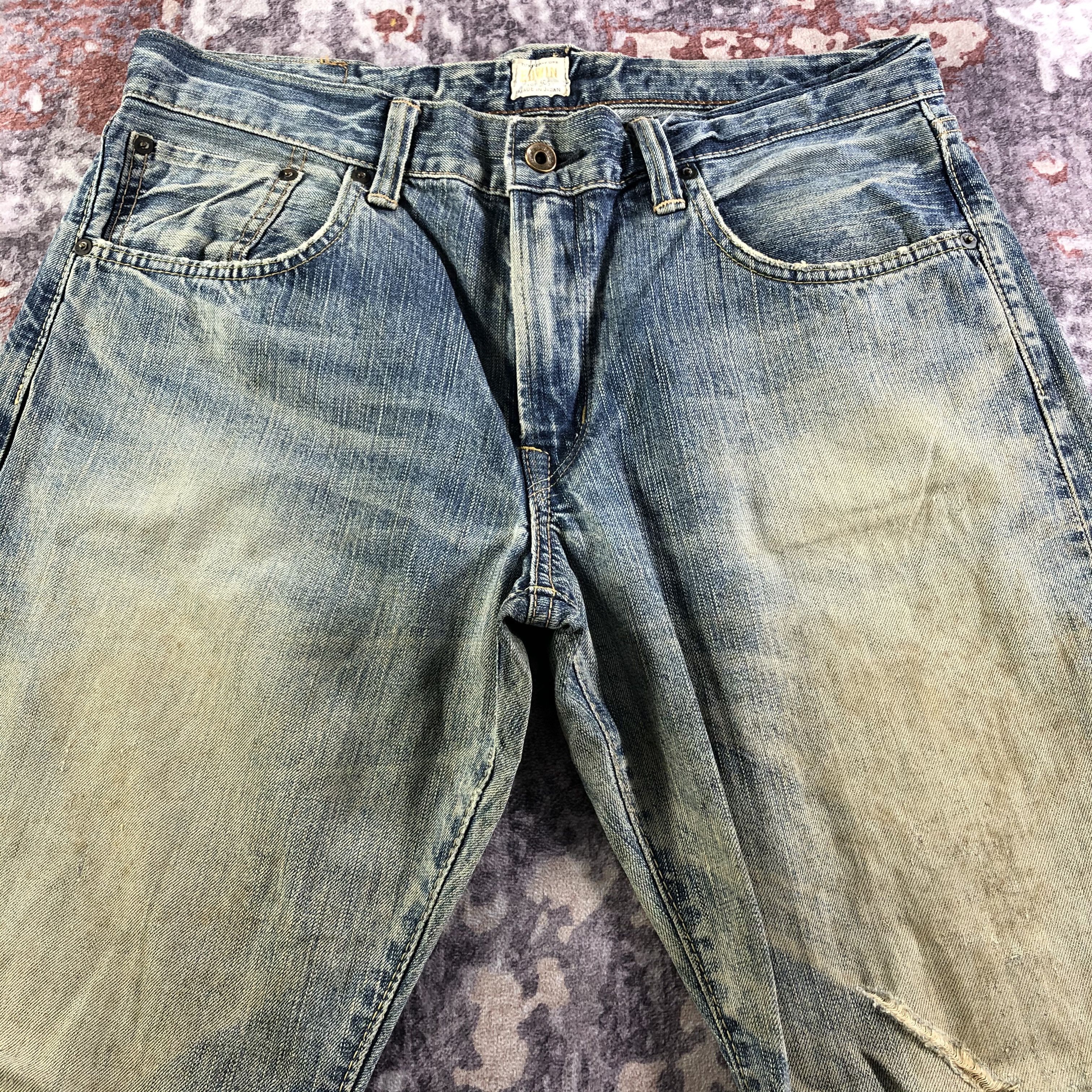 Edwin Vintage Edwin 505 Selvedge Jeans-JM3620 Size US 36 / EU 52 - 3 Thumbnail