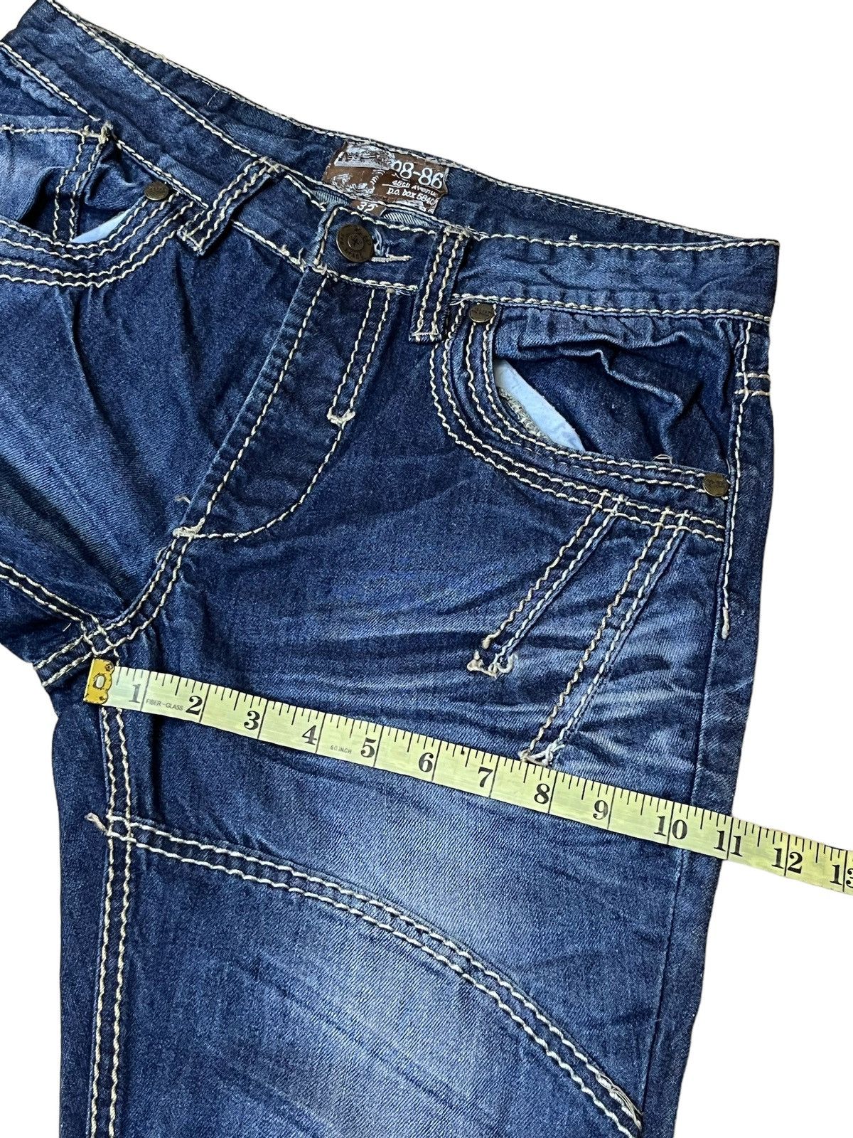 Japanese Brand SICK🔥JAPANESE BRAND REG 98-86 STYLE JEANS Size US 32 / EU 48 - 9 Thumbnail