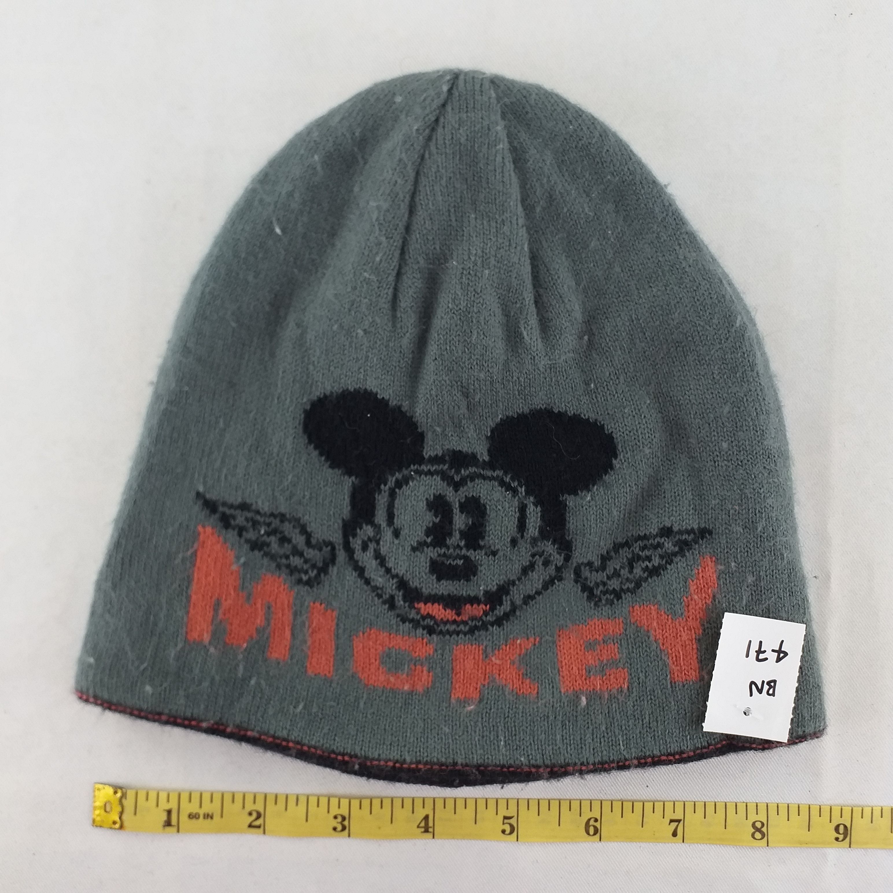 Japanese Brand Mickey Mouse Snowcap Hat Beanie -BN471 Size ONE SIZE - 3 Thumbnail