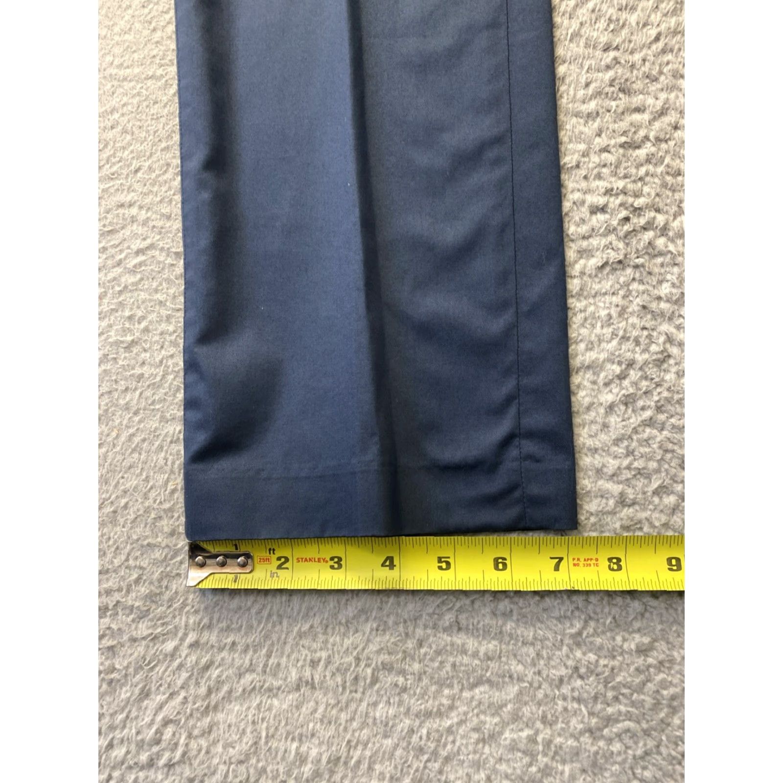Bonobos Bonobos Pants Mens 33x32 Chino Straight Leg Deep Aqua Office Casual Regular Stretch Pockets Zip Front Size US 33 - 5 Thumbnail
