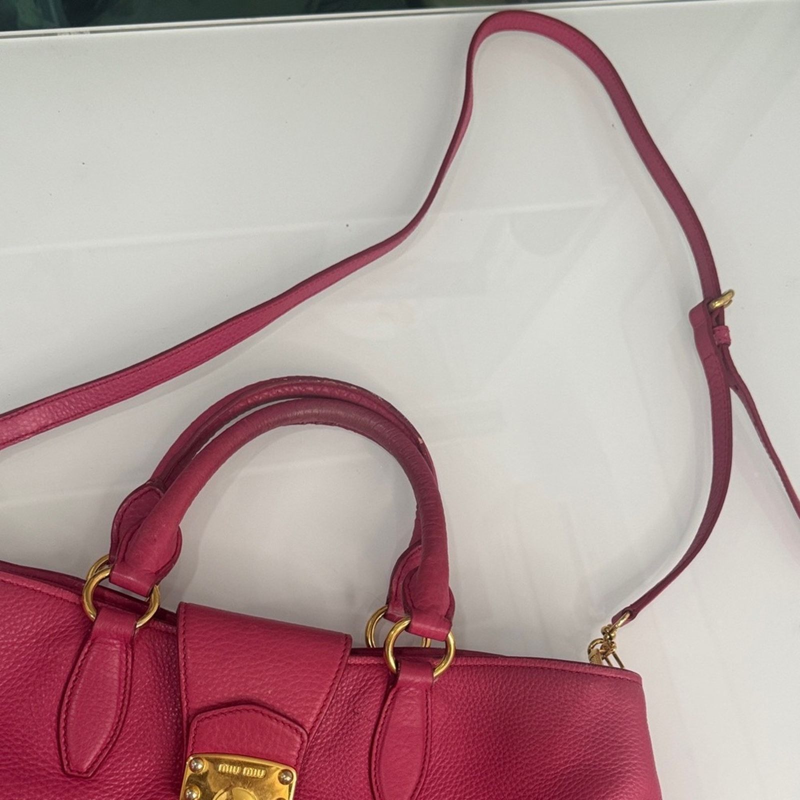 Miu Miu Miu Miu Madras Top-Handle Satchel Vintage | Late 2000s Size ONE SIZE - 2 Thumbnail