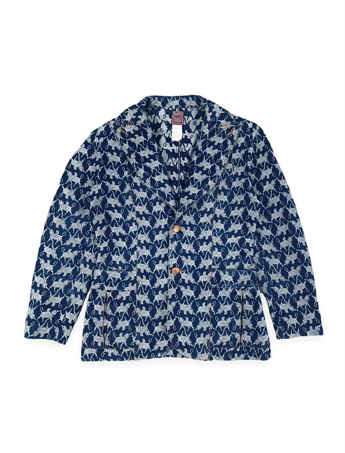 Jean Paul Gaultier SS1994 Jean Paul Gaultier Pegasus Patterned Jacket Size US S / EU 44-46 / 1 - 5 Thumbnail