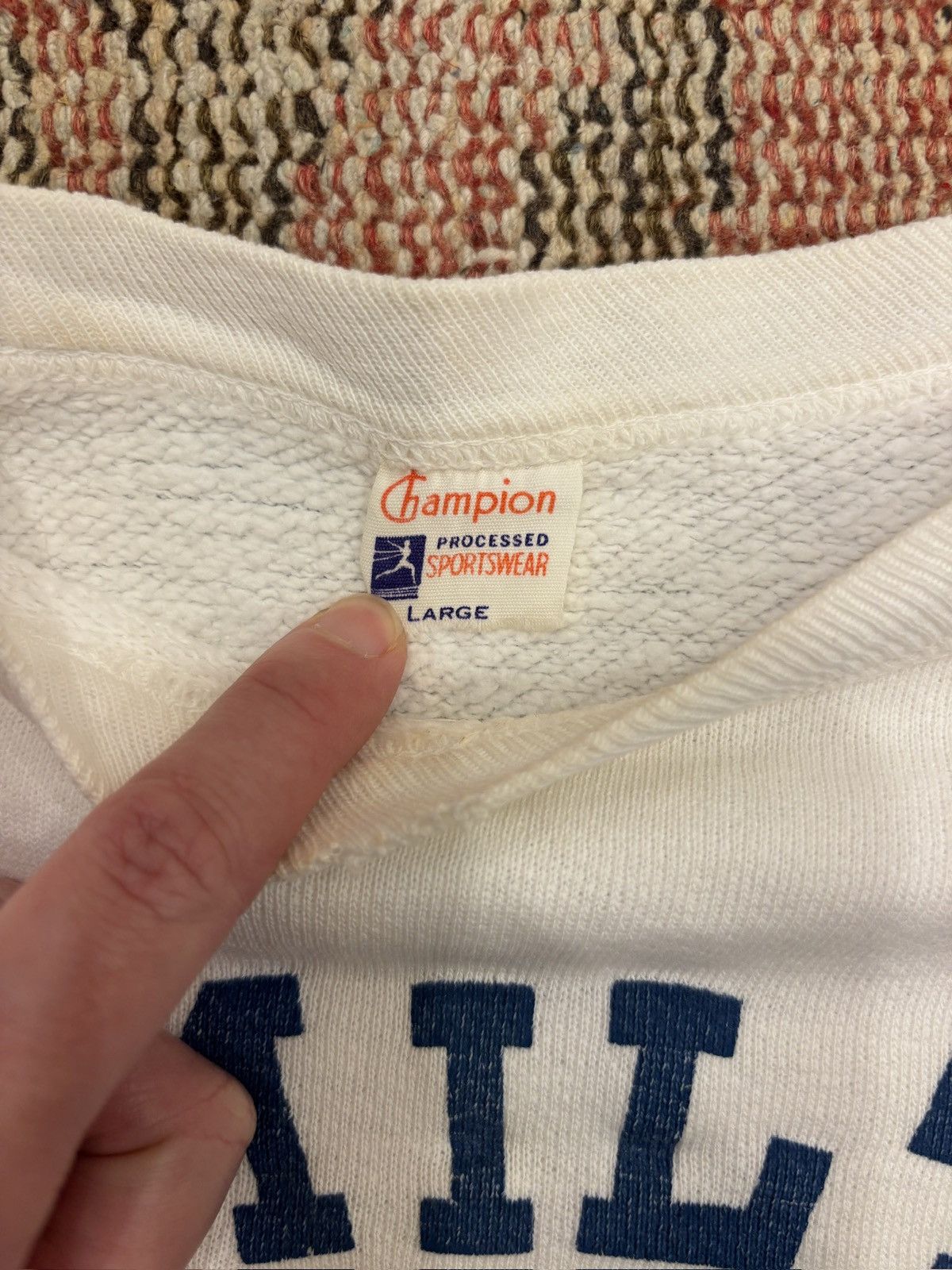 Champion Vintage 50s Champion Crewneck Running Man Tag Size US L / EU 52-54 / 3 - 9 Thumbnail
