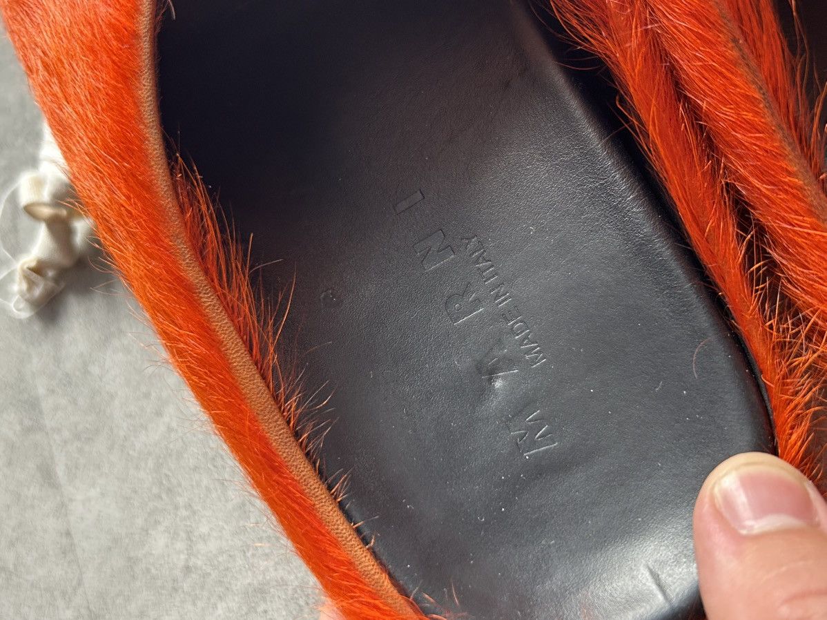 Marni Marni Fussbett Sabott Mules Orange Size US 10 / EU 43 - 4 Thumbnail