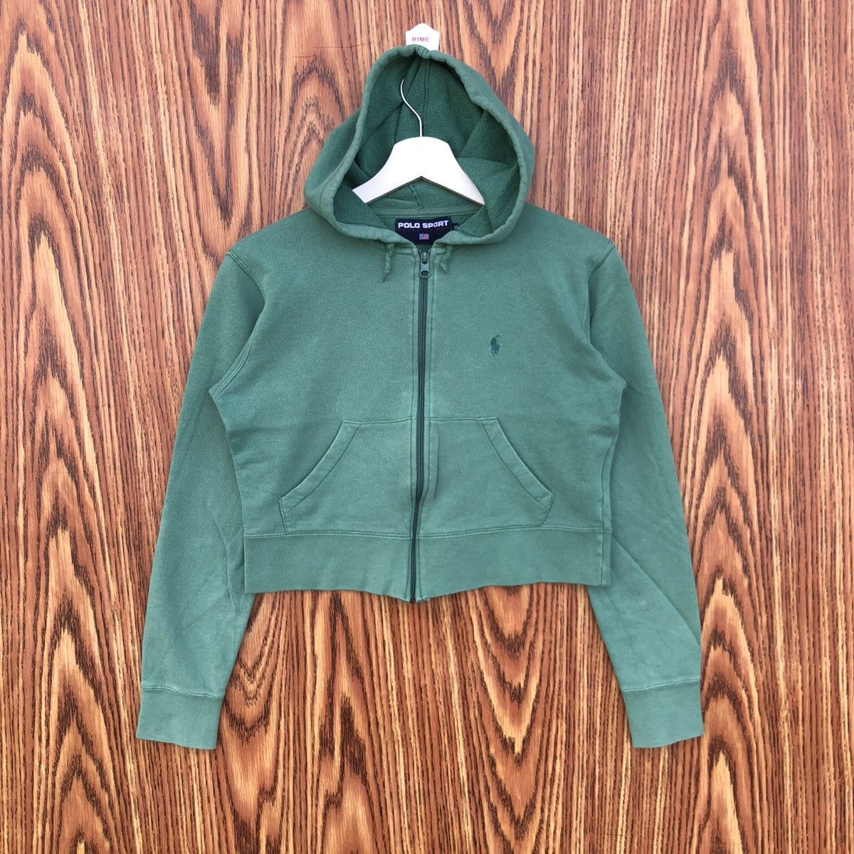 Polo Ralph Lauren Vintage Polo Sport by Polo Ralph Lauren Hoodie Crop Tops Size M / US 6-8 / IT 42-44 - 1 Thumbnail