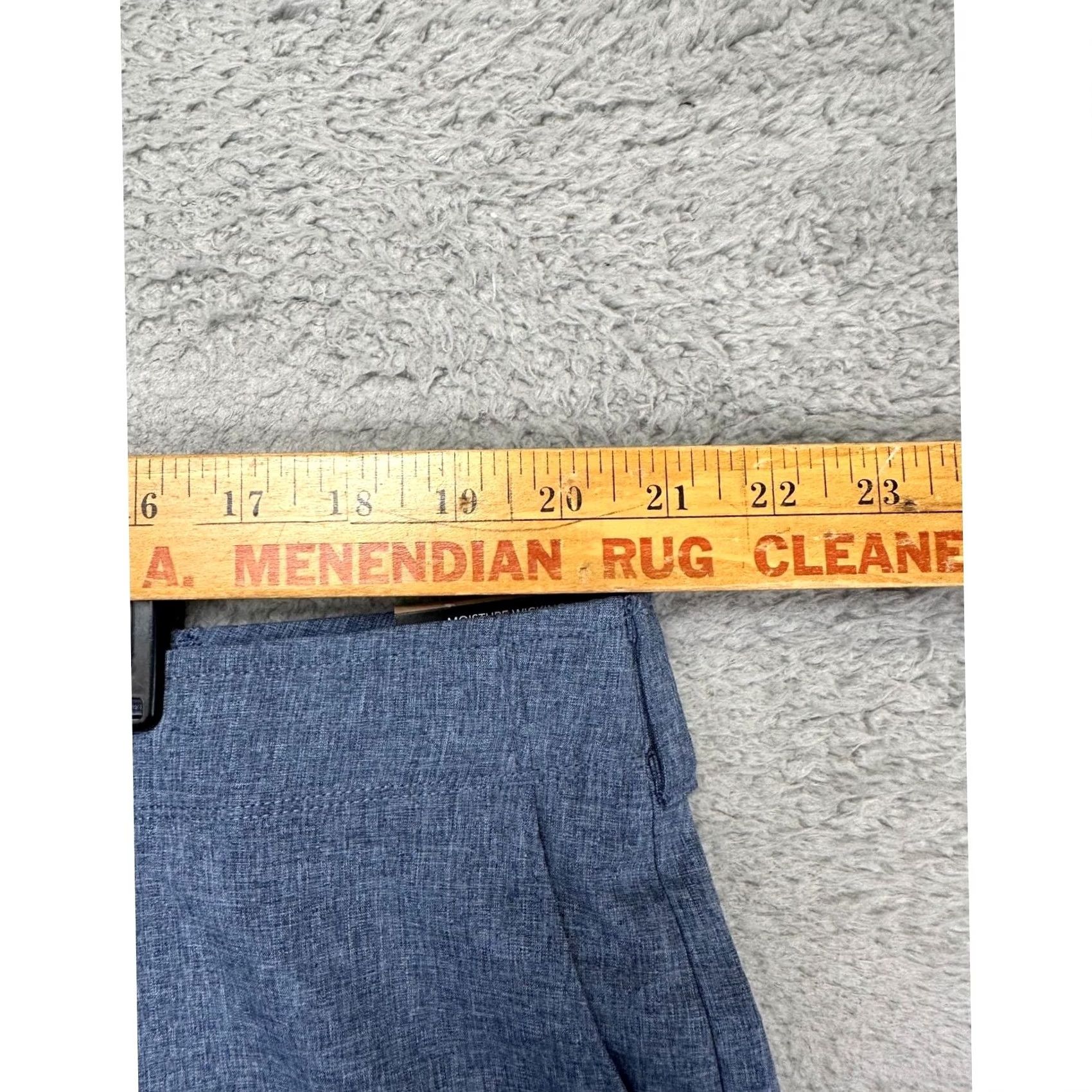 Hogan Ben Hogan Shorts Mens 42 Grey Performance Chinos Flat Front Golf Athletic NEW Shirt? Size US 42 / EU 58 - 7 Thumbnail
