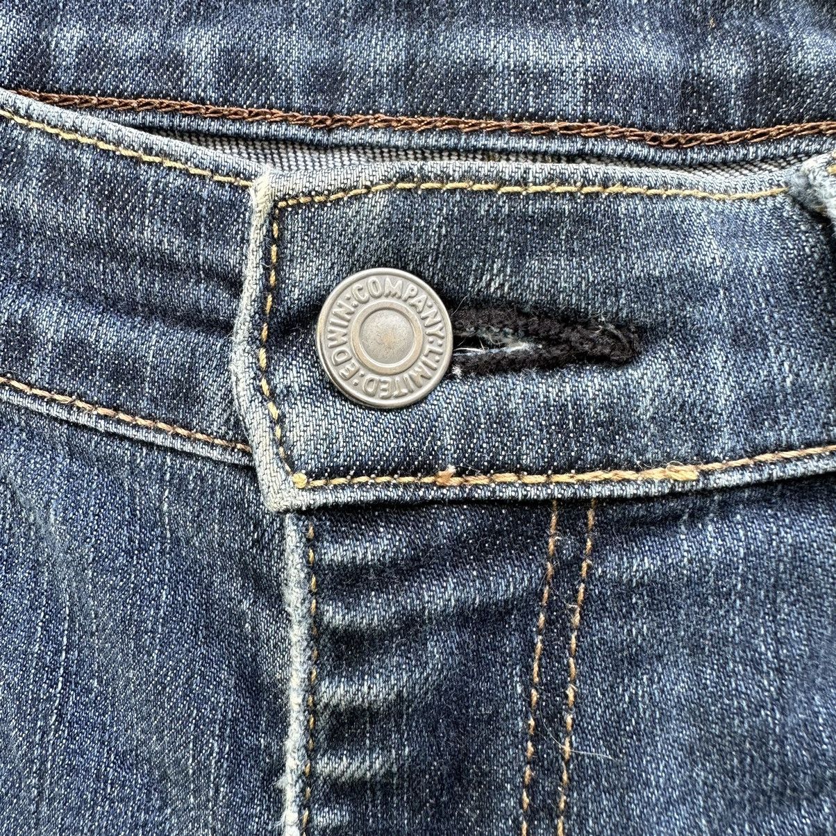 Edwin Vintage Edwin Jean Faded Denim Rare Pant W32 Size US 32 / EU 48 - 6 Thumbnail