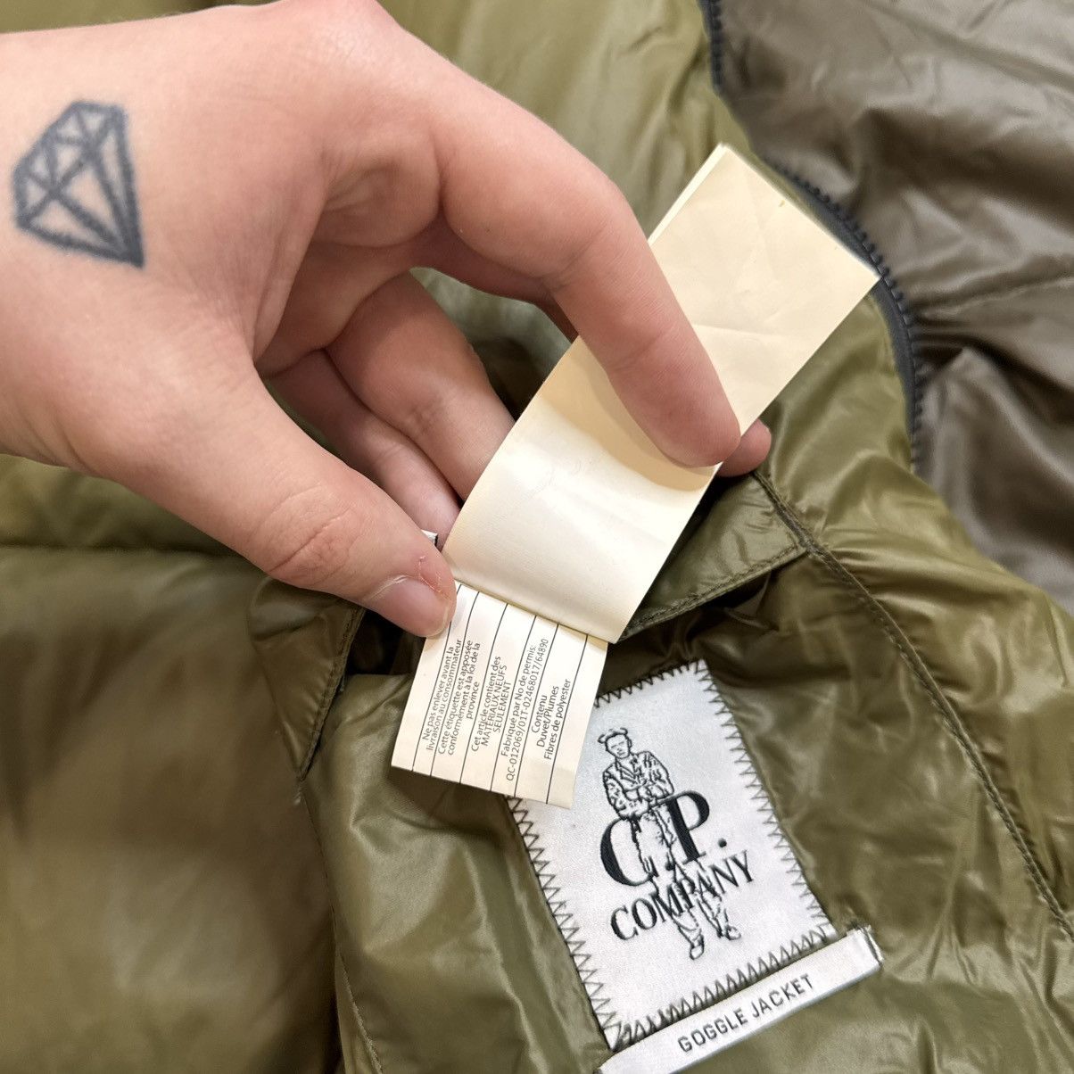 C.P. Company C.P. Company D.D. Shell Explorer Down Google Jacket Size US L / EU 52-54 / 3 - 14 Thumbnail