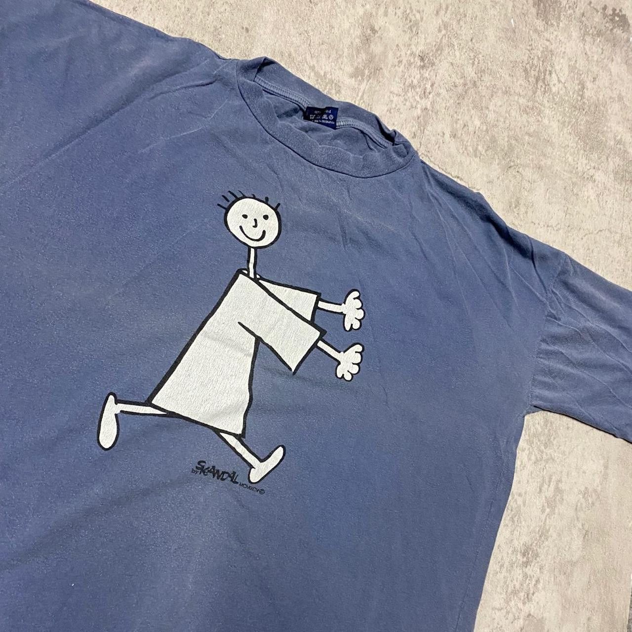 Other Blue vintage 90s graphic tee Size US XXL / EU 58 / 5 - 3 Thumbnail