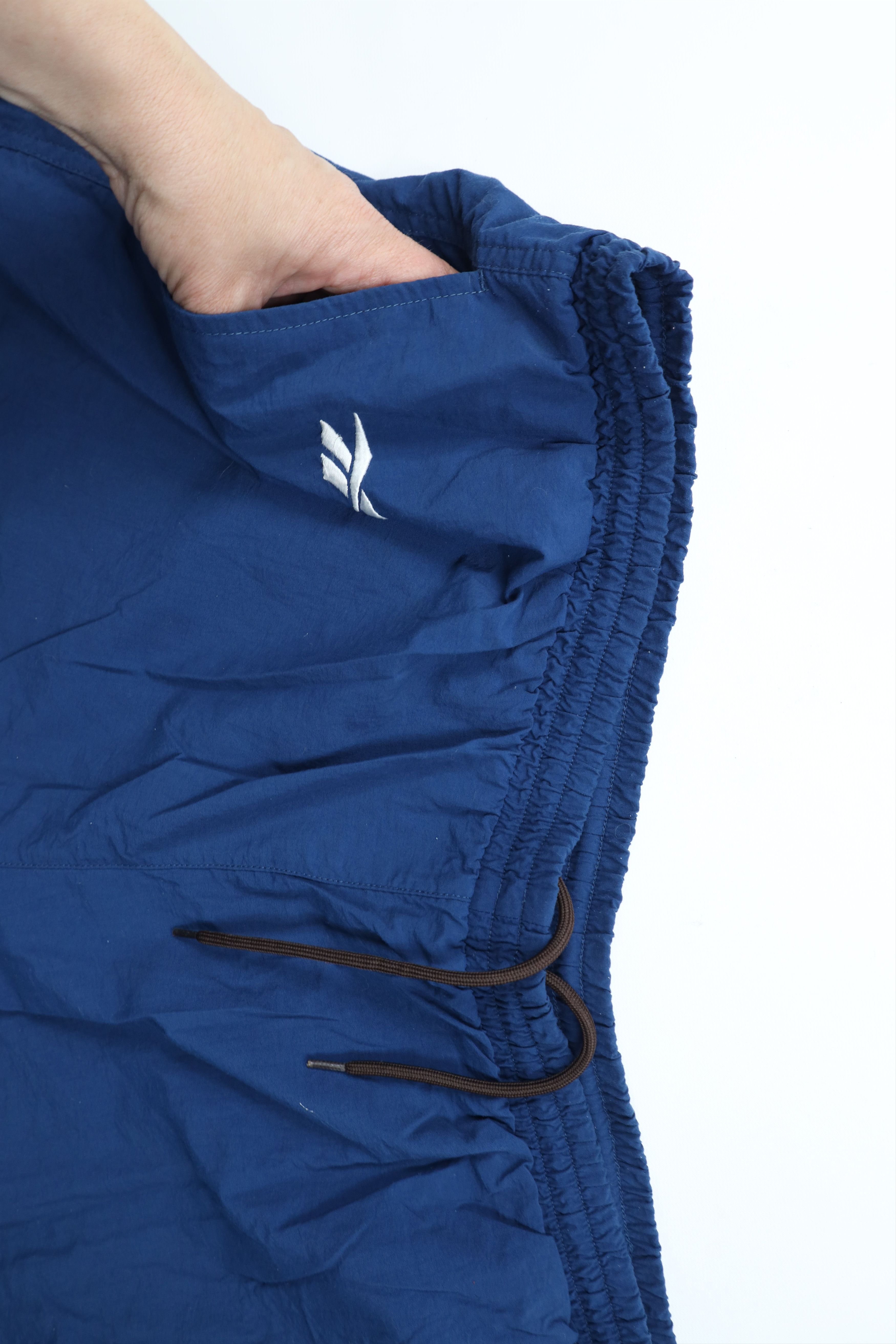 Reebok × Vintage Vintage 90s Reebok Classic Logo Lined Joggers Pants Blue Size US 38 / EU 54 - 8 Thumbnail