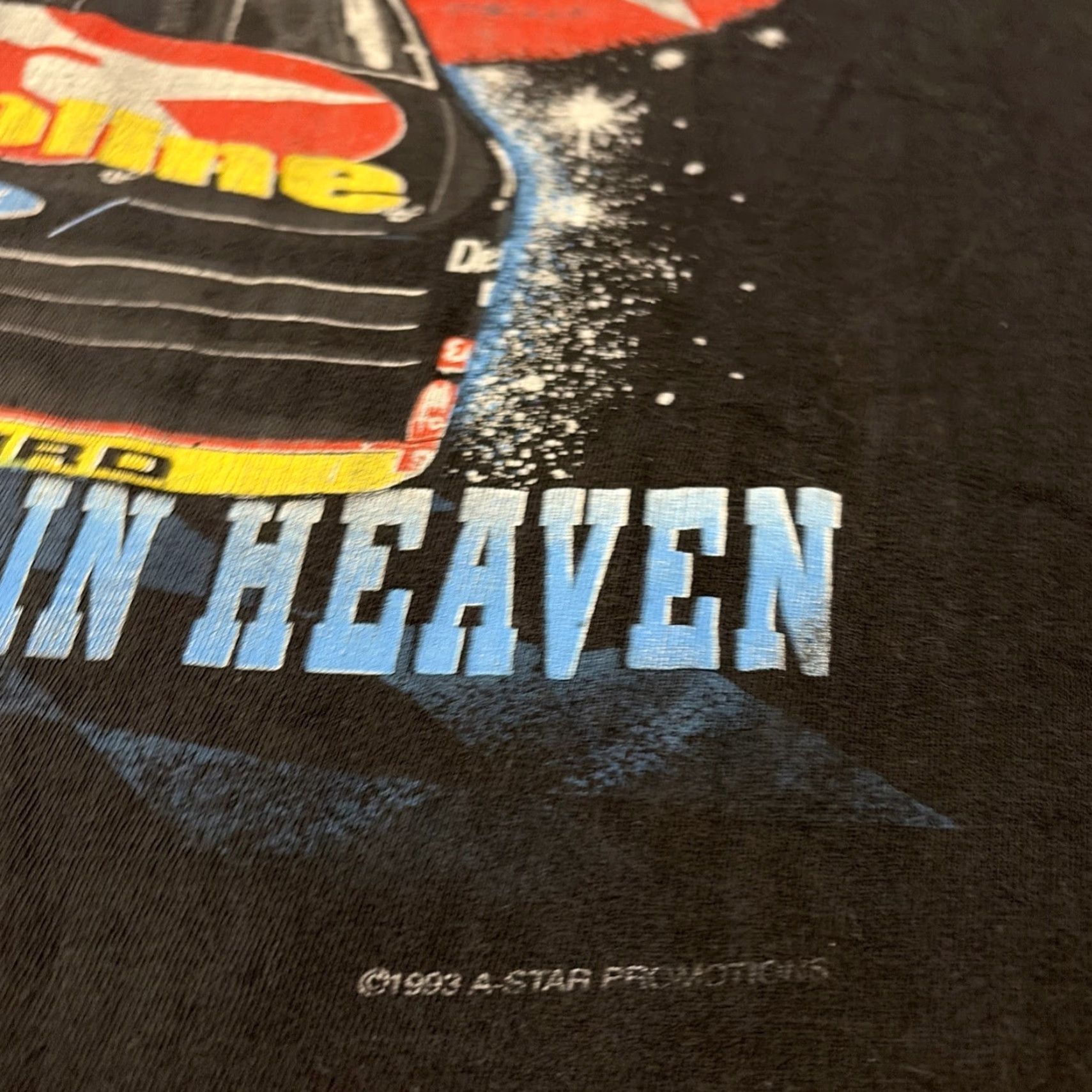 NASCAR VINTAGE 1993 Davey Allison Memorial Black NASCAR Racing T-Shirt Large Mens L Black Racing Memorial Davey Allison 1993 NASCAR Shirt Size US L / EU 52-54 / 3 - 4 Thumbnail