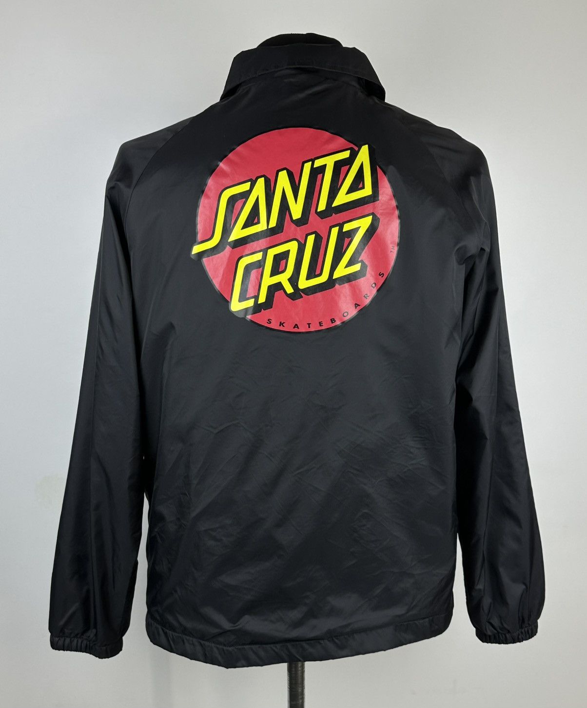 Santa Cruz Skateboards Santa Cruz Coach Jacket Overshirt Windbreaker Skateboard Size US L / EU 52-54 / 3 - 4 Thumbnail