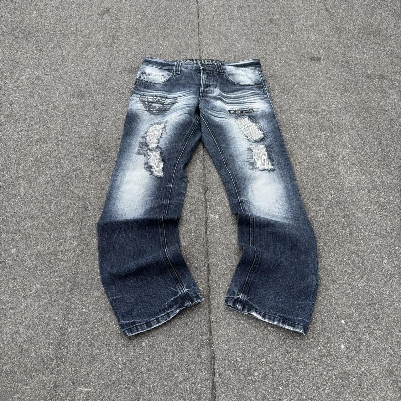 Japanese Brand × Vintage Rainbow Jeans Size US 34 / EU 50 - 1 Thumbnail
