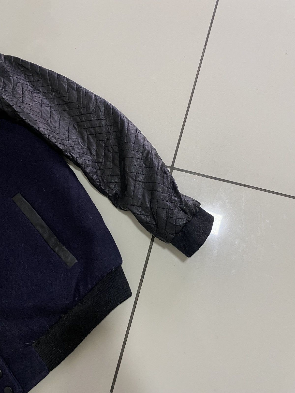 Mackage Mackage bomber jacket navy blue wool Size US M / EU 48-50 / 2 - 14 Thumbnail