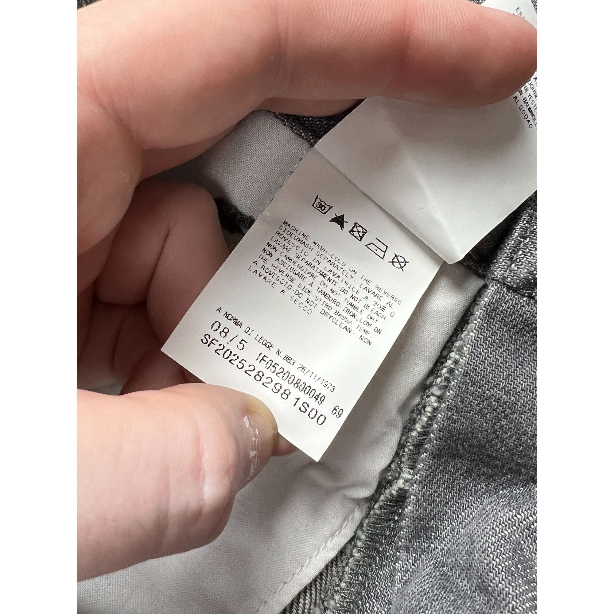 Gianfranco Ferre GianFranco Ferre Gray Denim Carpenter Jeans Pants (Y0964) Size US 32 / EU 48 - 9 Thumbnail
