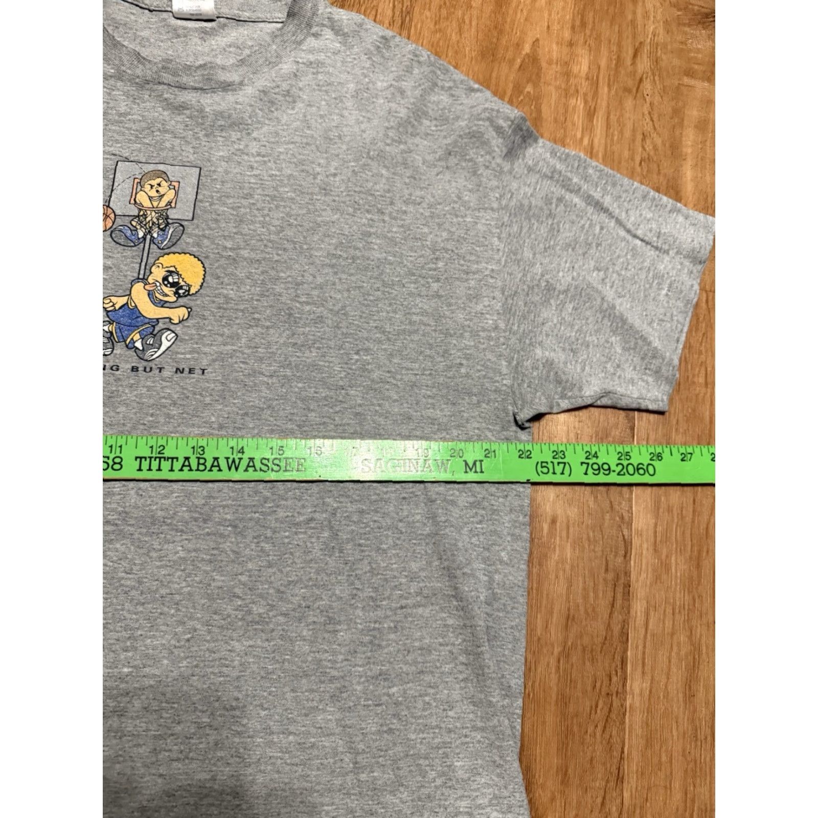 Vintage VINTAGE Nothing But Net Graphic Tshirt Cartoon Nike Shirt? Size US XL / EU 56 / 4 - 6 Thumbnail