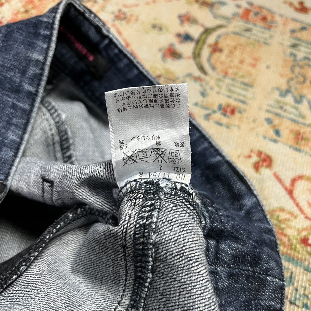 Hysteric Glamour × If Six Was Nine × Japanese Brand Algonquins High Waist Denim pants Size 30" / US 8 / IT 44 - 8 Thumbnail