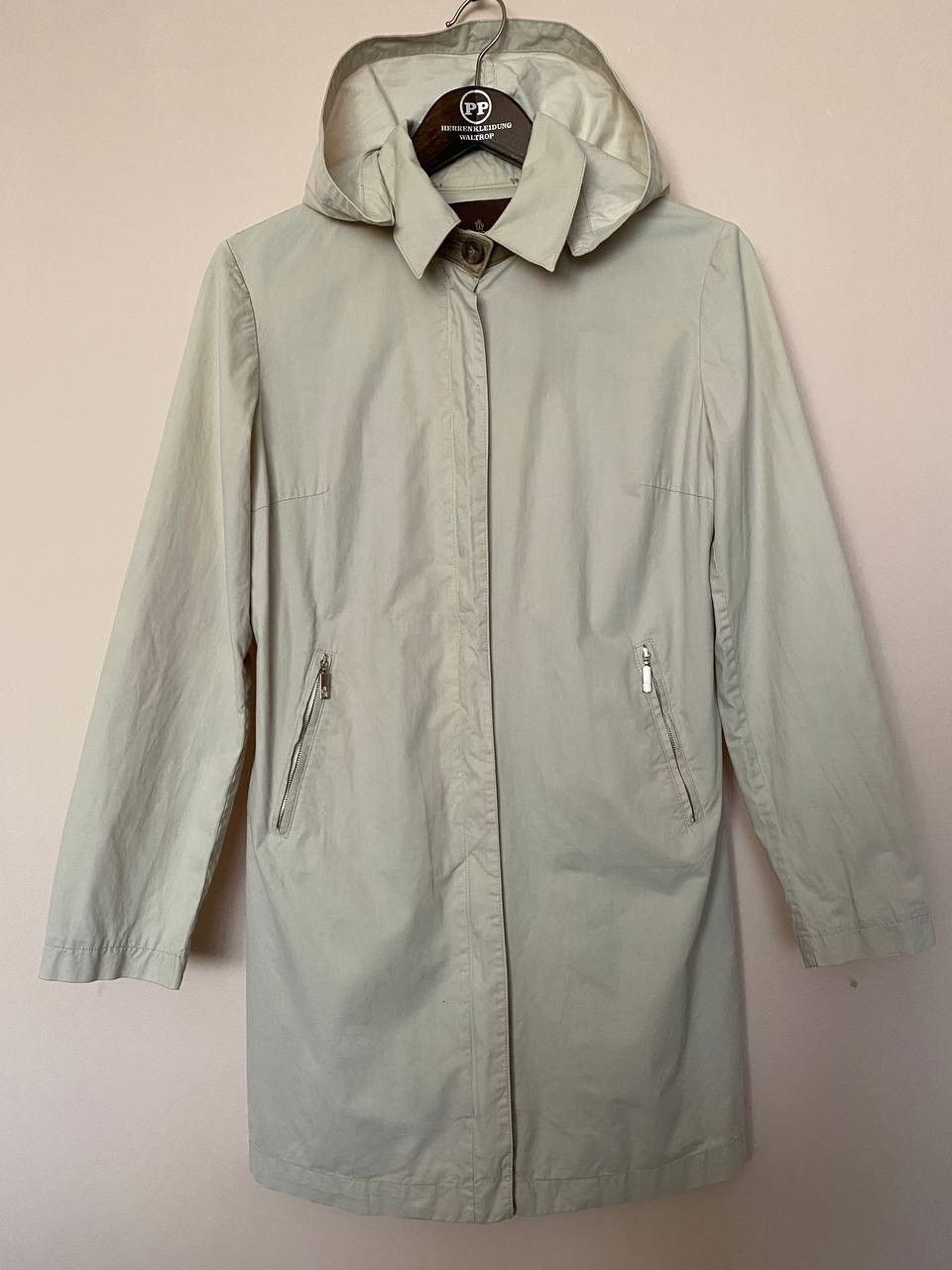 Moncler 🔥Vintage rare luxury Moncler Trench Coat Jacket Size S / US 4 / IT 40 - 1 Thumbnail